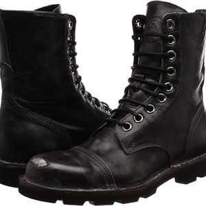 Diesel Hardkor Steel Mens Black Casual Dress Boots (NEW W/O TAGS)
